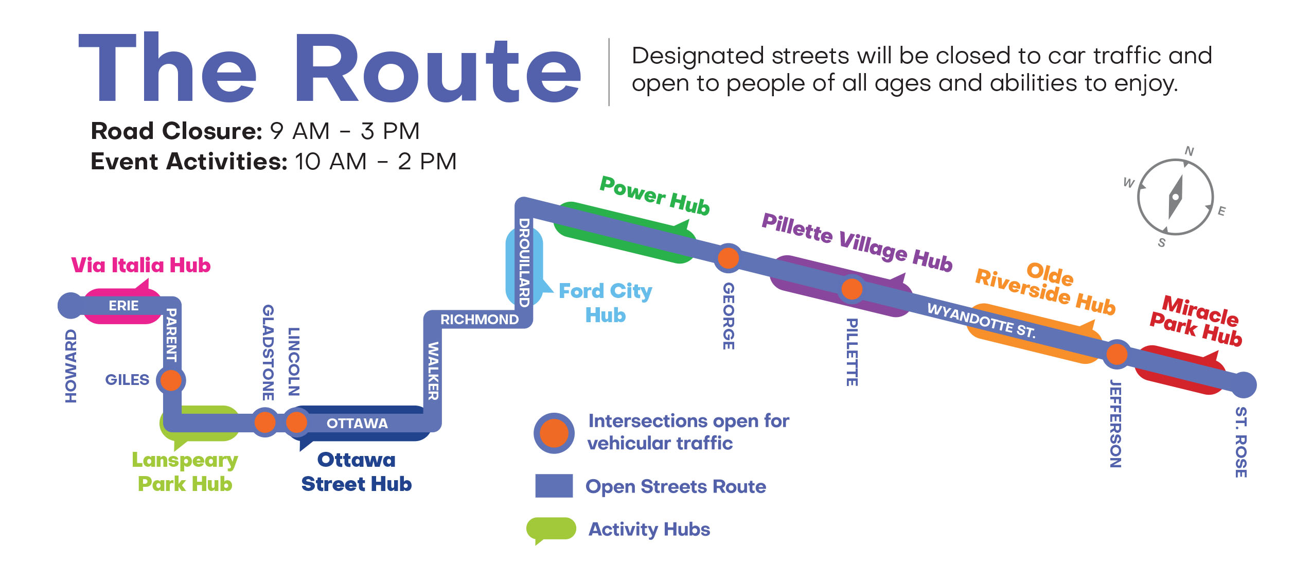 Open Streets Windsor City of Windsor